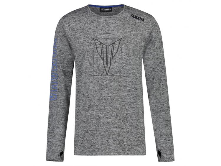 T-shirt à manches longues MT « Boise » pour homme Gris