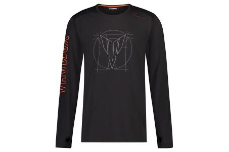 T-shirt à manches longues MT « Boise » pour homme noir